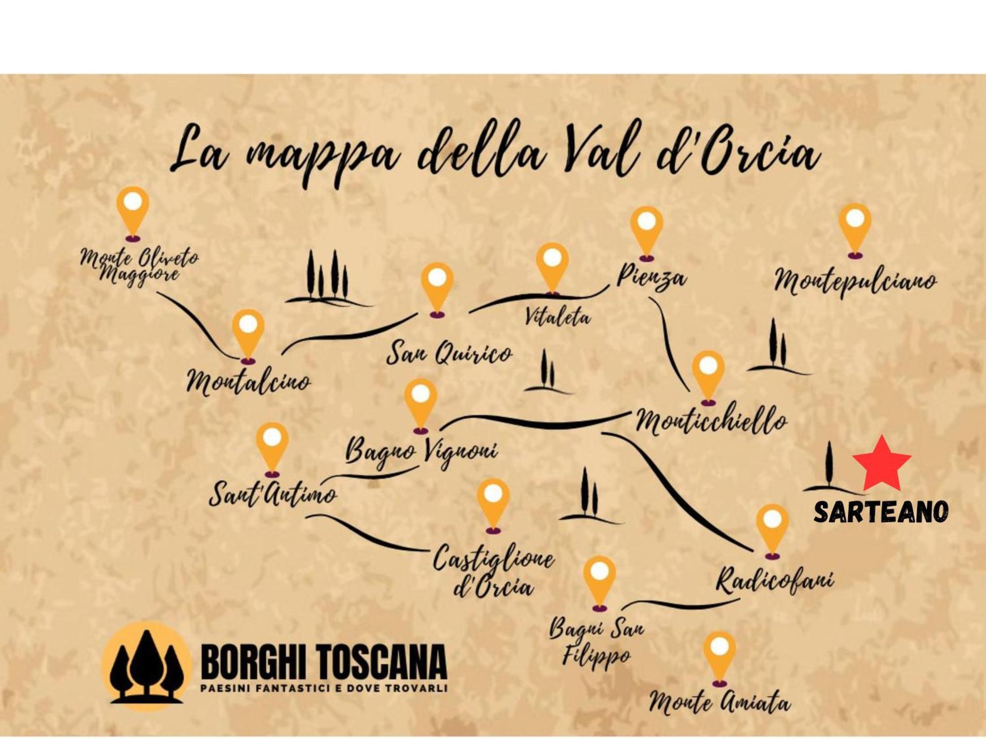Vakantiehuis La Corte Del Podesta Sarteano